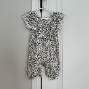 Jessica Simpson 0-3months infant girl's floral romper